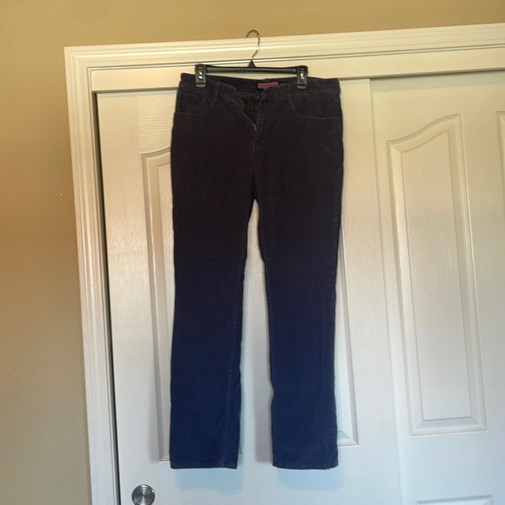 Vineyard Vines purple corduroy jeans